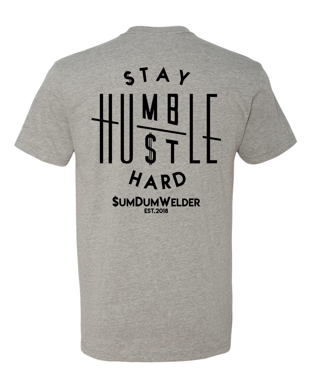 Stay Humble & Hustle Hard FB - SDW LC - Black logo