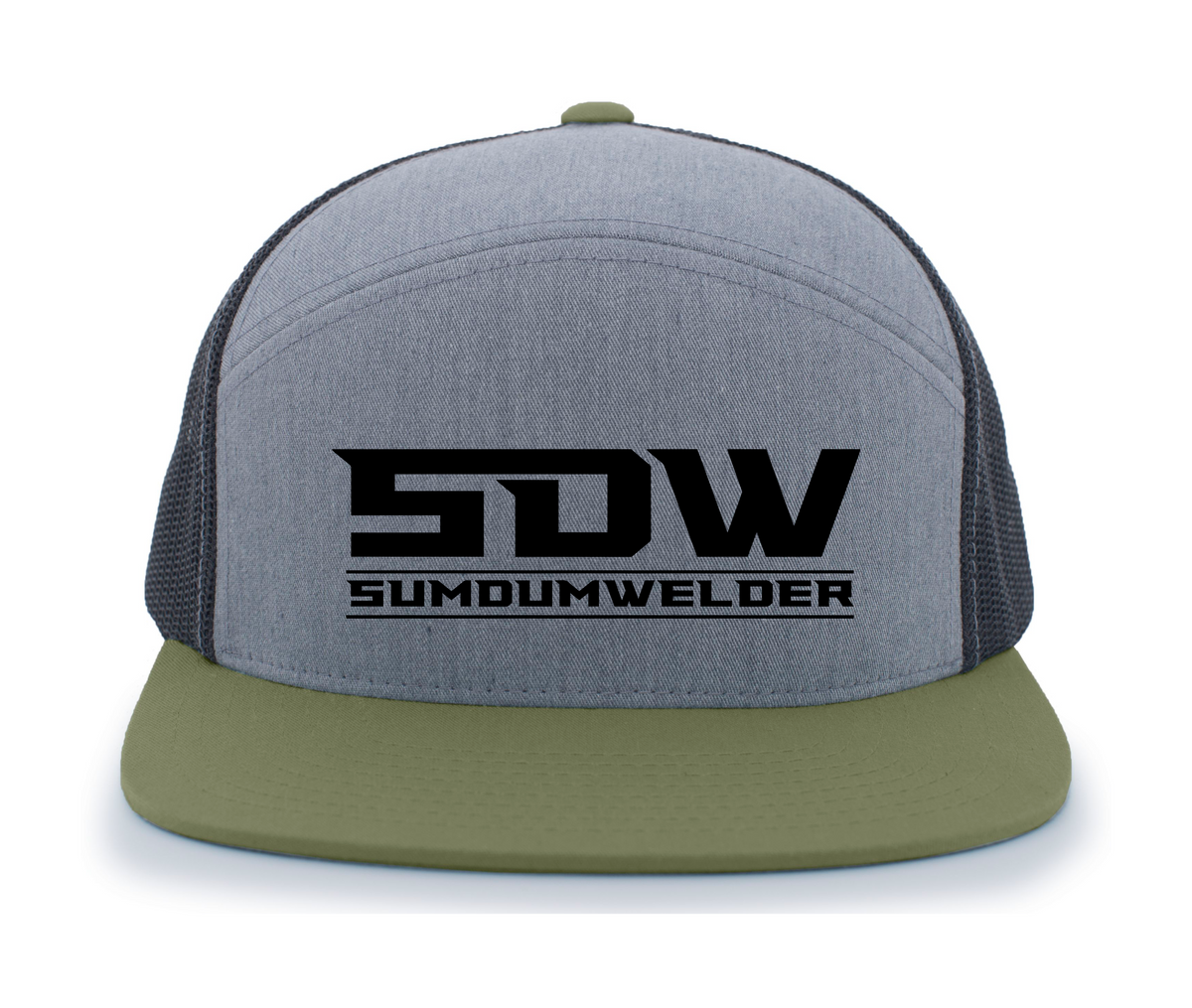 SDW Logo - 6 Panel Pacific Headwear – SumDumWelder Apparel