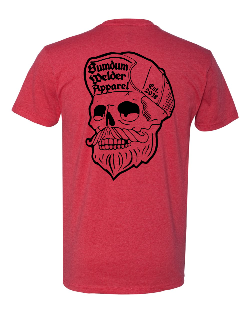 Scumbag Skull - Old School Front - Transparent Logo