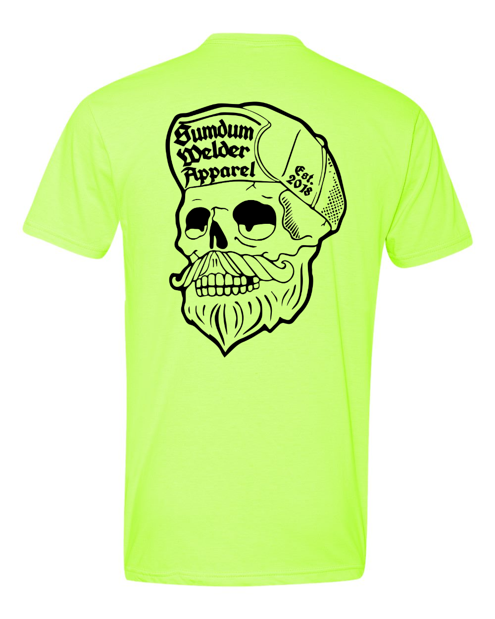 Scumbag Skull - Old School Front - Transparent Logo