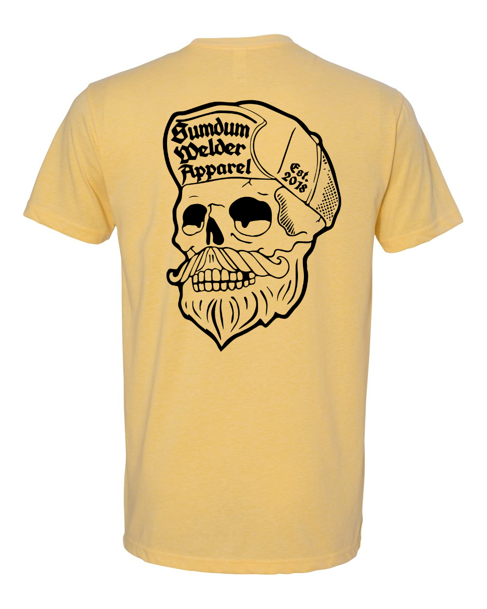 Scumbag Skull - Old School Front - Transparent Logo