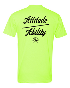 Attitude Over Ability FB - Old School SDW FF - Black logo