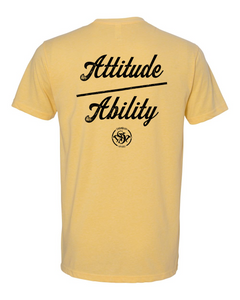 Attitude Over Ability FB - Old School SDW FF - Black logo