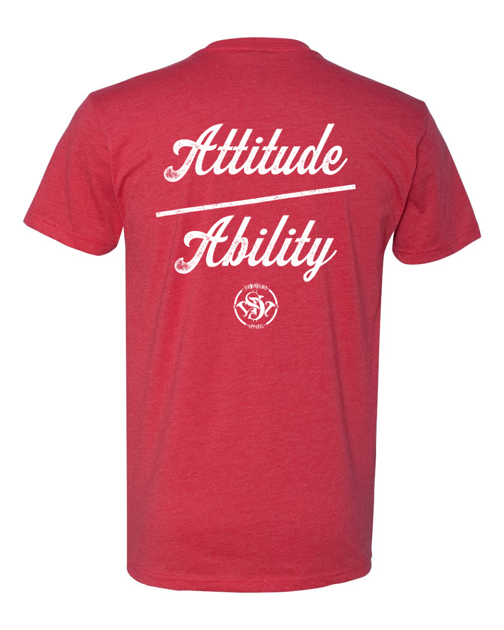 Attitude Over Ability FB - Old School SDW FF - White logo