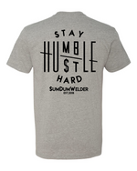 Load image into Gallery viewer, Stay Humble &amp; Hustle Hard FB - SDW LC - Black logo
