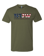 Load image into Gallery viewer, SDW USA  Full Front - Devils SDW USA locker - Black outline
