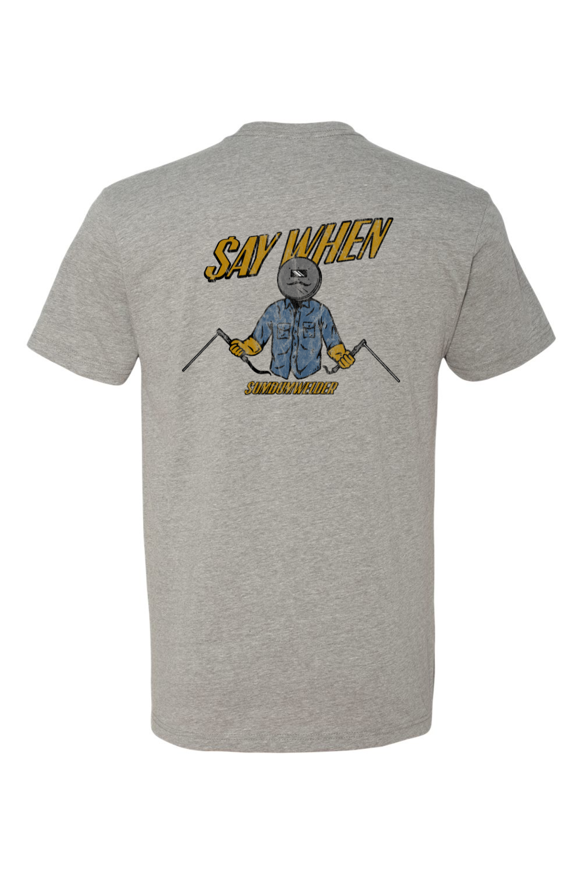 Say When - Black Print