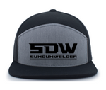 Load image into Gallery viewer, SDW Logo - 6 Panel Pacific Headwear
