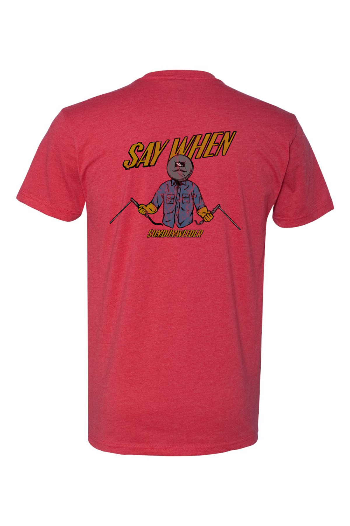 Say When - Black Print