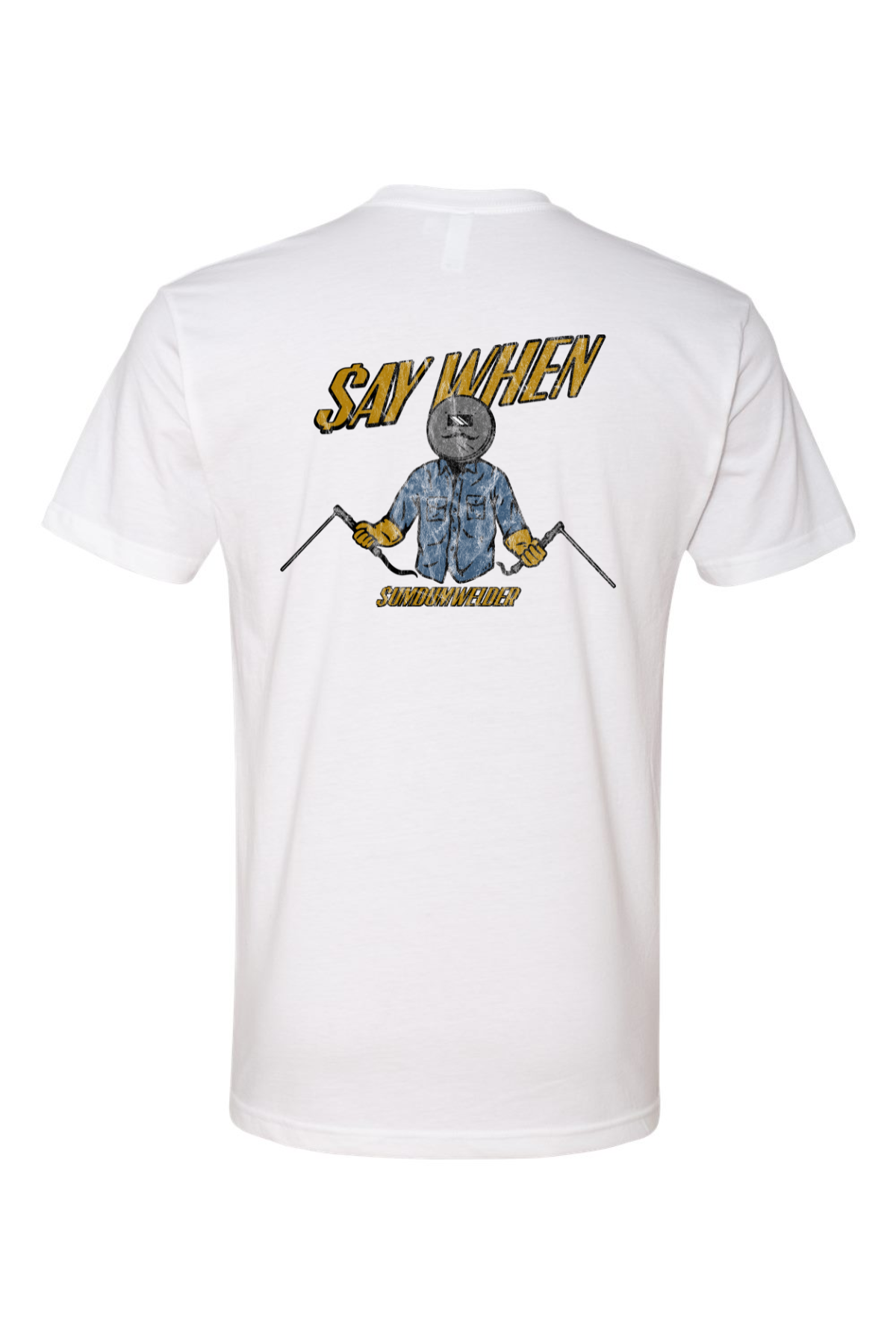 Say When - Black Print