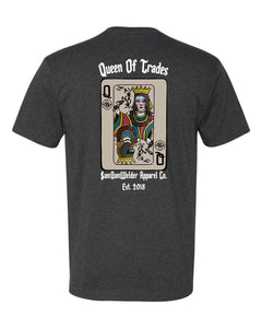 Queen of Trades - Devil's SDW - White Print